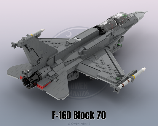 F-16D Block 70 -- 1:35 Scale Instructions