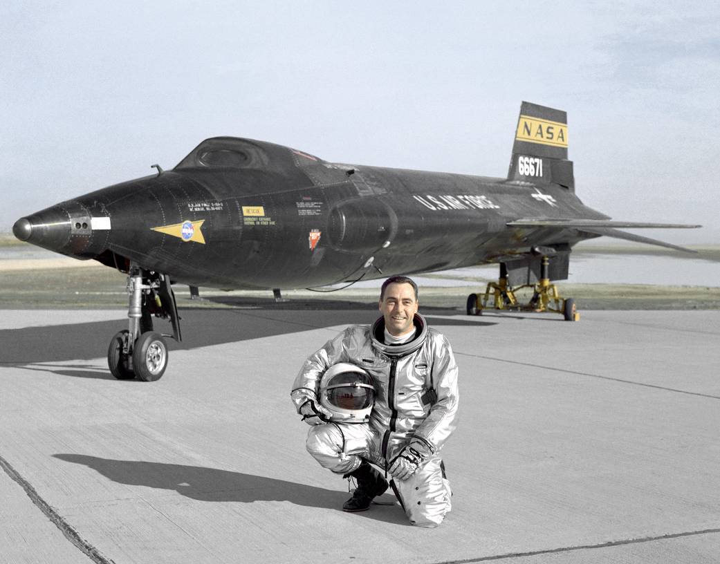 Is the X-15 really black?