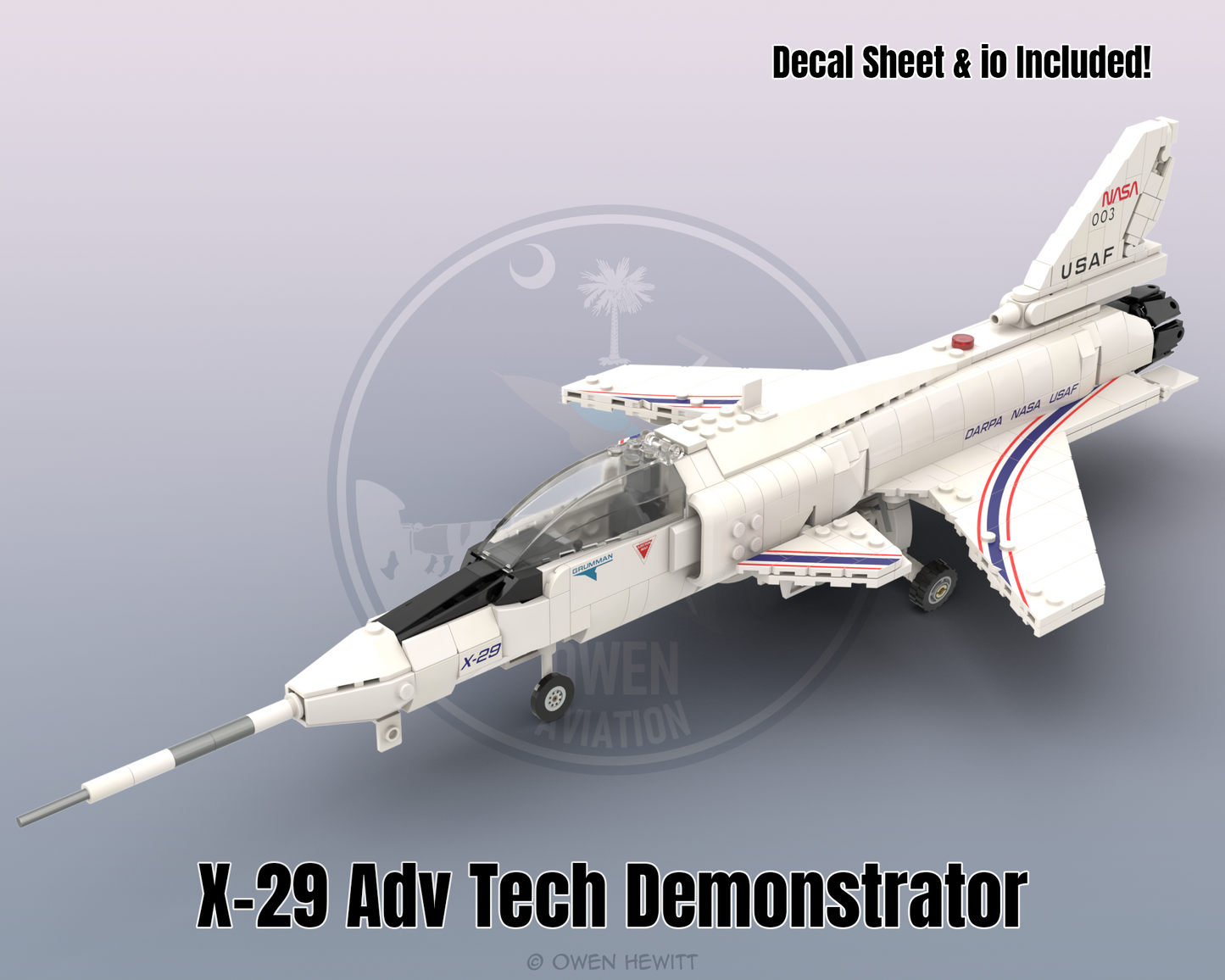 X-29 -- 1:35 Scale Instructions