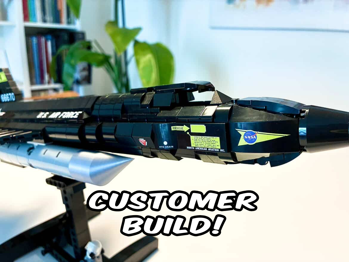X-15 Printed Parts Pack + Digital Instructions