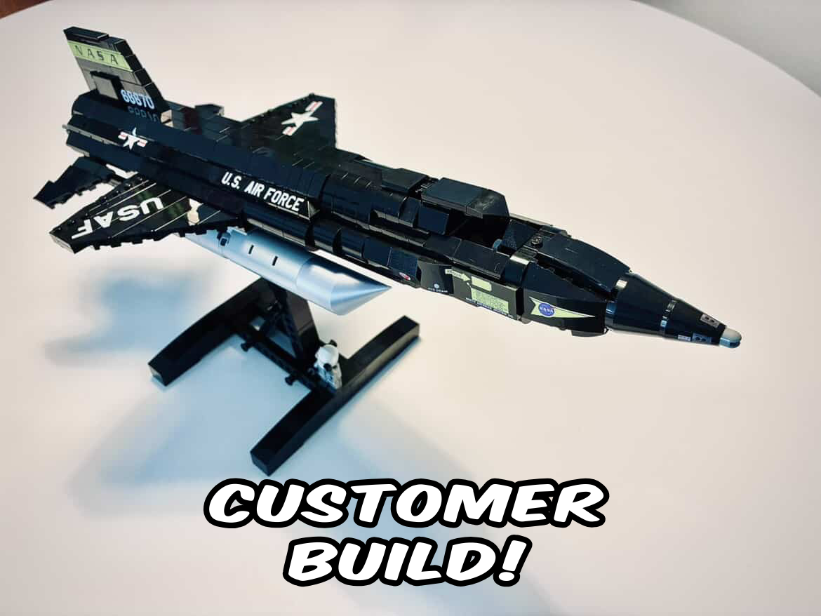 X-15 Printed Parts Pack + Digital Instructions
