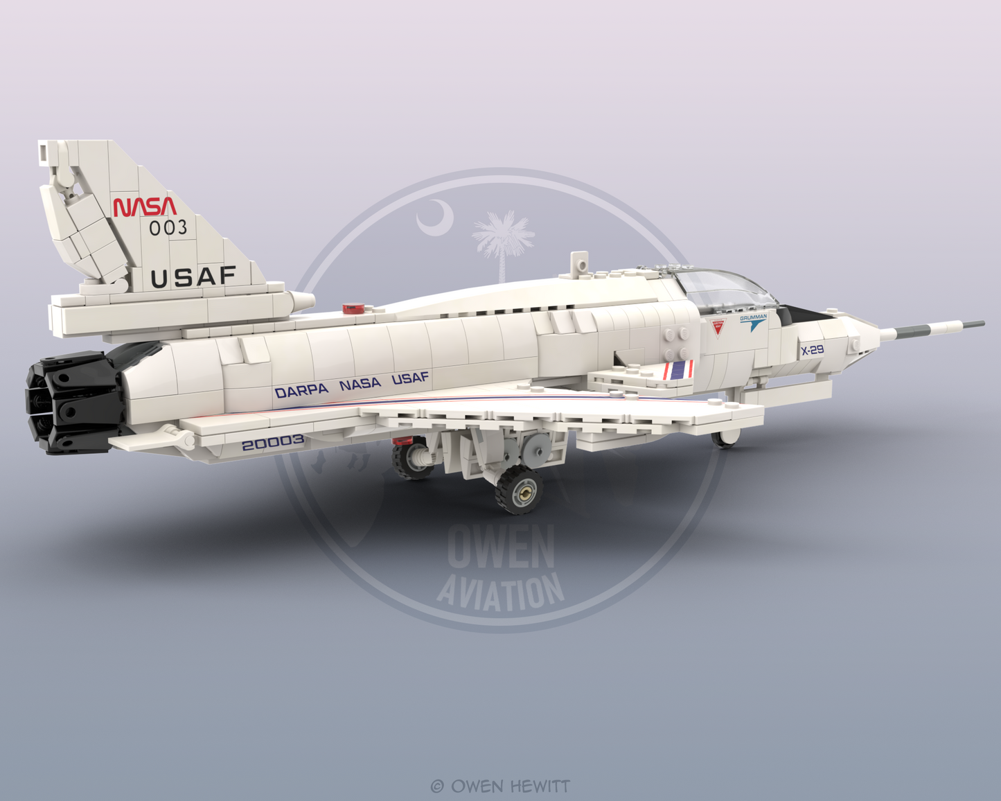 X-29 -- 1:35 Scale Instructions