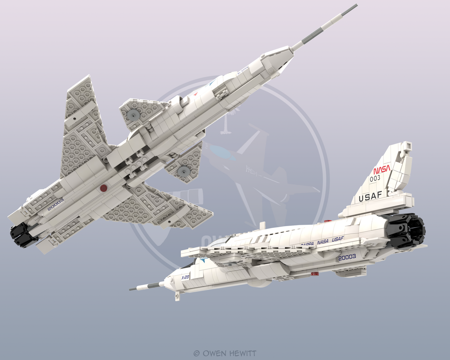 X-29 -- 1:35 Scale Instructions