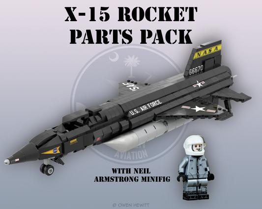 X-15 Printed Parts Pack + Digital Instructions