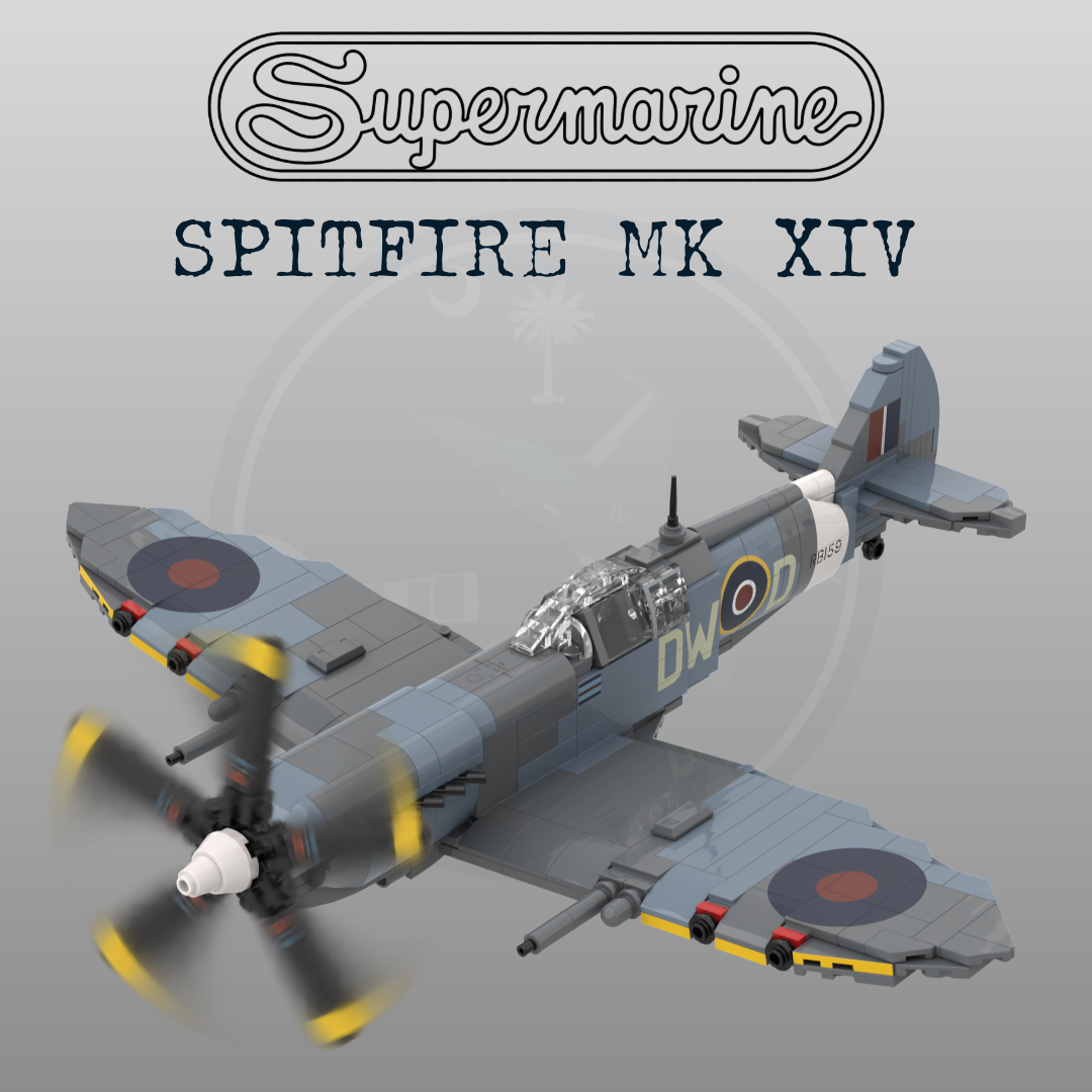 Supermarine Spitfire Mk XIV — Printed Parts Pack