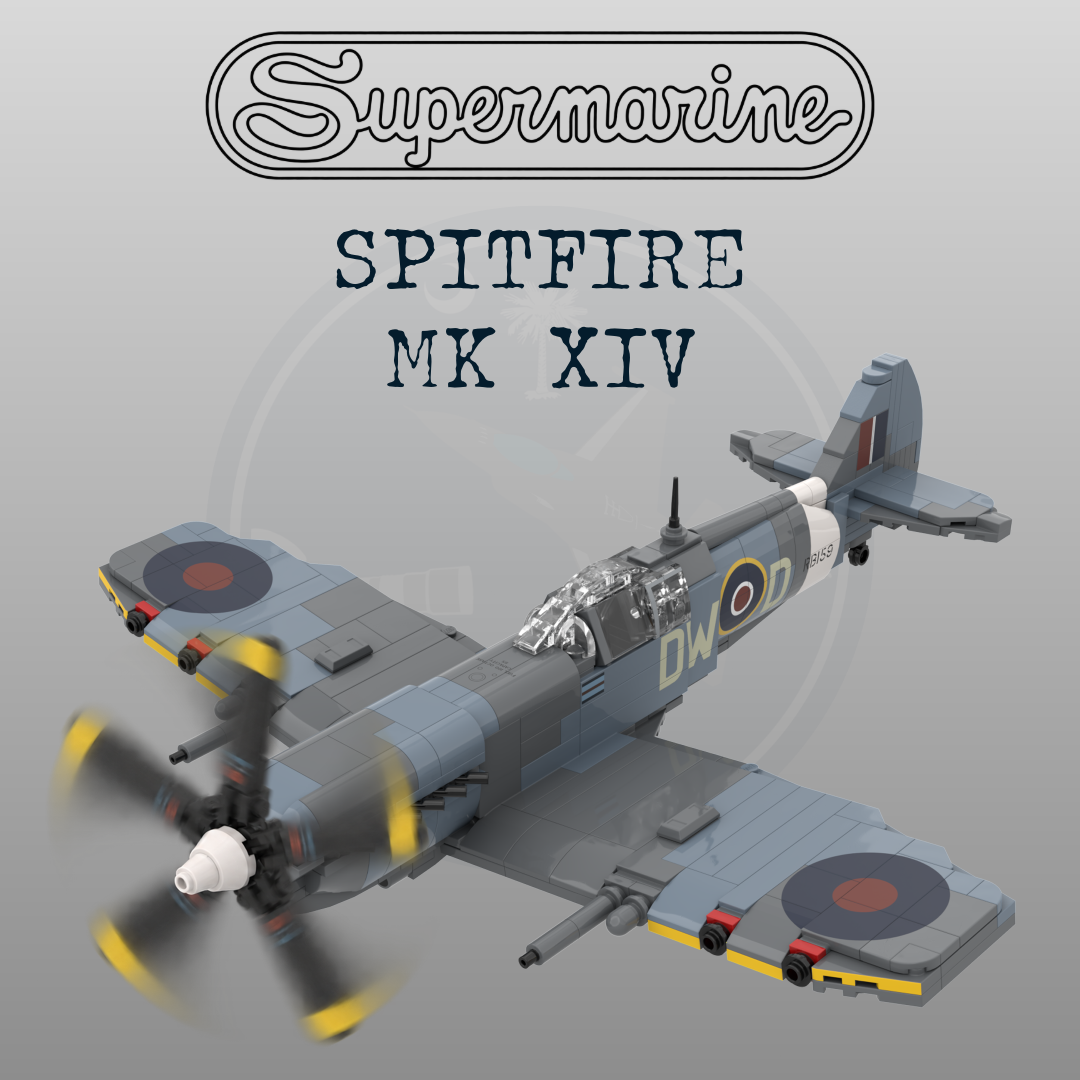 Supermarine Spitfire Mk XIV — Printed Parts Pack
